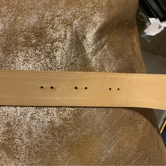 Christian Dior leather belt 65